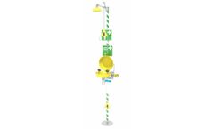 Krusman - Model 3876-00 - Stainless Steel Safety Emergency Station