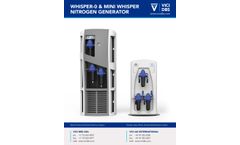 Whisper Series Nitrogen Generators - Brochure