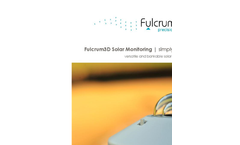 Fulcrum3D - Solar Monitoring System Brochure
