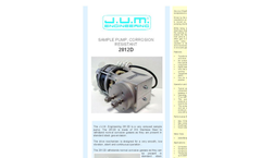 J.U.M. - Model 2812D - Compact Sample Pump - Brochure