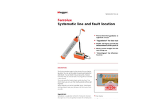 Megger - Model MFM10-1 - Sheath Fault Location System - Brochure