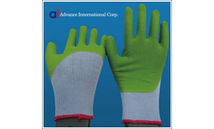 AIC - Polycotton Latex Gloves