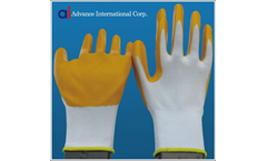 AIC - Polyester / Nylon Nitrile Gloves