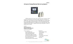 Model CSM5000 - Ultrasonic Sludge Blanket Monitoring System - Datasheet
