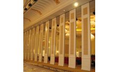 Hui Acoustics - Sliding Acoustic Folding Partition Wall Portable Doors Room Dividers Commercial Auditorium
