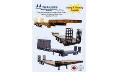 Model YR-1 - Single Axle Yoke Self Loading Reel Trailer Brochure