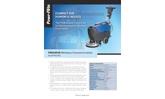 Predator - Model 14 - Battery Automatic Scrubber Brochure