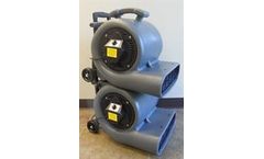 CleanCraft - Model 2200 CFM - Air Mover with Wheel Cart