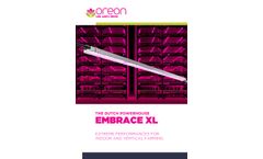 Oreon - Model Embrace XL - Multifunctional Multilayer LED Fixture - Brochure