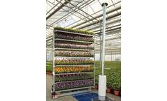 Horti-Wrap - Model W-1007-1000 - Mechanical Container Wrapper for Greenhouses