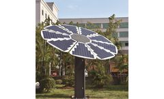 Sunflower - Model 2FPS035 - 2KW Solar Charging Station with Solar Panels Tracking System