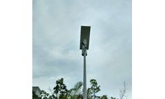 Newlight - Model 2FWT004 - HD Wireless Solar Monitoring or Surveillance System with Flexible Solar Panel-Lithim Battery