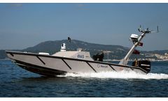 L3-OceanServer - Model C-Target 9 ASV - High-Speed Unmanned Surface Vehicle (USV) Target Boat.