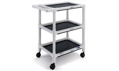 Phillips Safety - Model MRI-CART-3 - MRI-Safe PVC Utility Cart