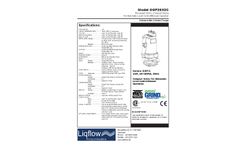 Liqflow - Model OGP - Grinder Pumps - Brochure