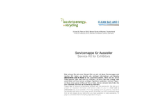 waste to energy + recycling 2013 - Service Manual