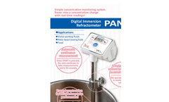Model PAN-1 - Digital Immersion Type Refractometer Brochure