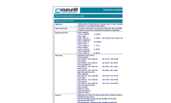 Maselli - Model UR24 - In-Line Process Digital Refractometer - Brochure