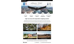 EagleNXT - Model eBee TAC - Public Safety Drone  - Brochure