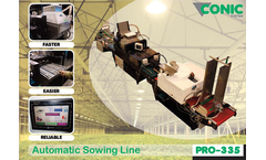 Conic - Model PRO-335 - Automatic Tray Sowing Machine Brochure