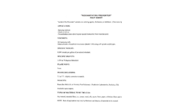 Nochar - Model NFP - Fire Preventer - Brochure