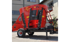 Berrak - Model FMV5 - 5 Cubic Meter Vertical Mixer Feeder