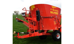 Berrak - Model FMV8S - 8 Cubic Meter Vertical Mixer Feeder