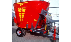 Berrak - Model FMV12F - 12 Cubic Meter Front Discharge Vertical Mixer Feeder