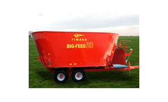 Berrak - Model FMV20F - 20 Cubic Meter Front Discharge Vertical Mixer Feeder