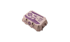 Burdan - Printed Box White Eggs (6 pcs)