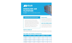 Ellis - Dissolved Air Flotation System (DAF) Brochure