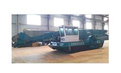 HID - Model HID-WH20 - Weed Harvester And Salvage Boat In River & Sea