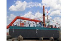 HID - Model HID-PB450 - HID Booster Pump on Shore for 20 Inch Cutter Suction Dredger