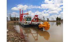 HID - 8 Inch Bucket Wheel Dredger with 800m3/h Capacity for City River Dredging