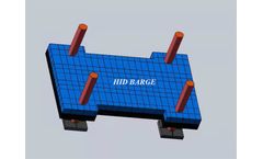 HID - Four Spuds Modular Jack-up Barge Ship
