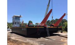 HID - Loading 100t- 400t Deck Barge for Cargo Logistic Transportation