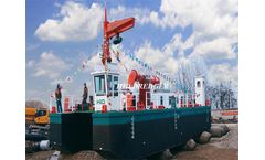 HID - Model KTA38 - Booster Pump on Shore for 20 Inch Cutter Suction Dredger