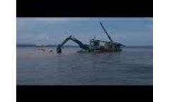 Versatile Amphibious Multifunctional Dredger Master Machine for Shallow Water Cutter Suction Dredge  - Video
