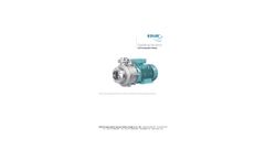 EDUR - Single Stage Centrifugal Pumps - Brochure