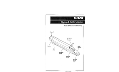  Glycol and Battery Tester Instruction Manual