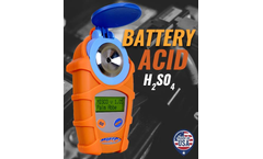 Misco - Model H2SO4 Scale - Battery Acid Refractometer
