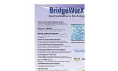 Version BridgeWorX - Real-Time Workflow Software for Data Bridging Brochure