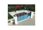 Glasco - Model VC Series - Vertical Open Channel UV Disinfection System