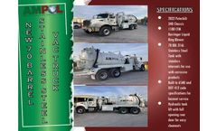 AMPOL - Model 70 Barrel - Stainless Steel Vac Truck - Datasheet
