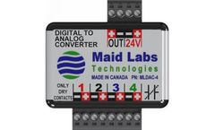 Maidlabs - Model MLDAC-4 - Digital to Analog Converter 4 Inputs
