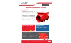 Atlantic Boss - Model VigiFlap - EV-VF -50200 - Explosion Isolation Valve - Brochure