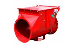 Atlantic Boss - Model VigiFlap  - EV-VF -50200 - Explosion Isolation Valve