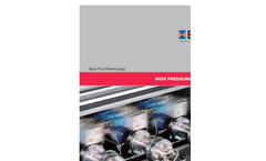 BFT - Model Hypertron - High Pressure Pump -  Brochure