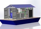 Afmitech - Model Bever Autarkic AWT - Floating Wastewater Treatment System