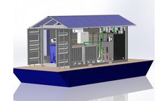 Afmitech - Model Bever Autarkic AWT - Floating Wastewater Treatment System